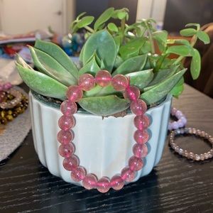 Strawberry Quartz Bracelet